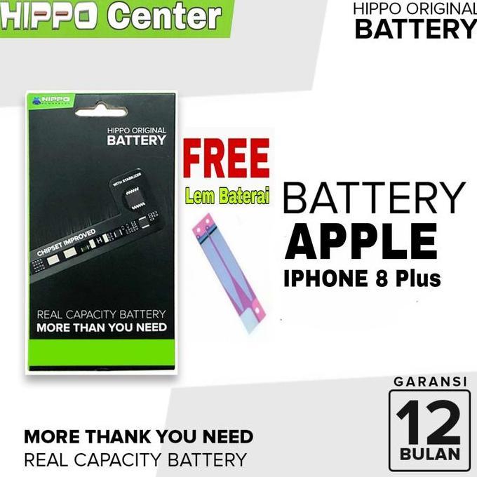 Bst Ready Hippo Baterai Iphone 8 Plus Baterai Hippo Iphone8 Plus Original Hippo Best Seller