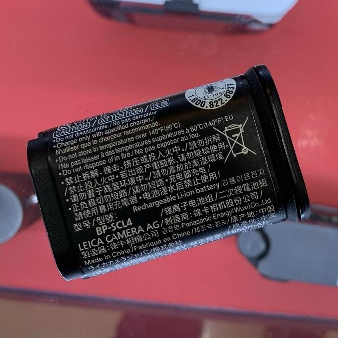 Ready stock LEICA BP-SCL4 ORIGINAL BATTERY LEICA SL SL2 Q2 . Mulus Murah
