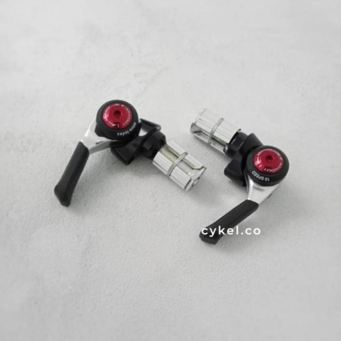 Microshift Bs-A10 2/3X10 Speed Bar End Shifter Road Bike