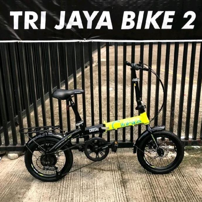 Sepeda lipat fold 16 Atlantis Crosby Cakram Outdoor