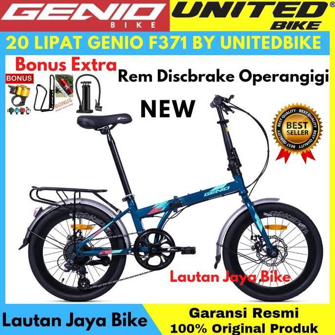 Sepeda Lipat 20 Genio F371 By United New