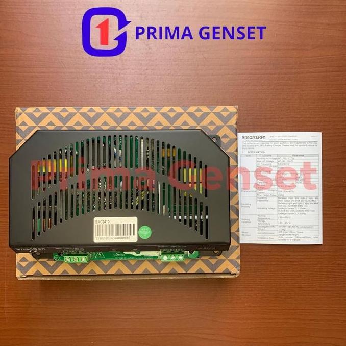 Promo Smartgen Battery Charger Original BAC2410 24 Volt 10 Ampere / Charger Aki Genset Panel ATS AMF