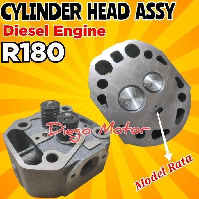 Promo Cylinder head Assy mesin diesel Dongfeng R180 mesin 8pk COD