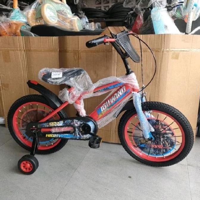 sepeda anak bmx 18 ban pompa erminio