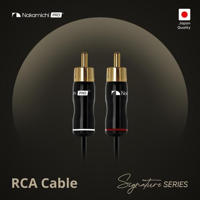 '' KABEL RCA HOME AUDIO NAKAMICHI SIGNATURE SERIES | KABEL AUDIO RCA TO RCA HIRES AUDIO KABEL RCA TO