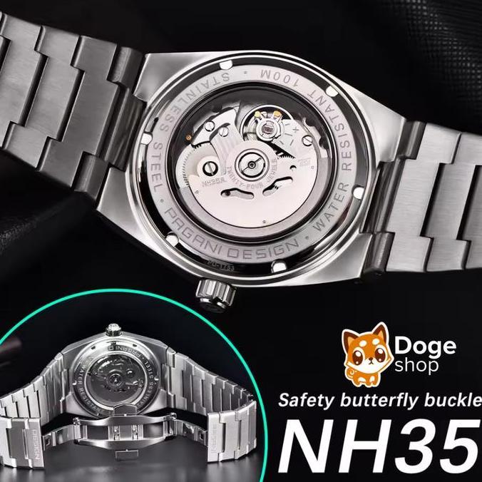 Pagani Design PD-1753 Automatic Watch Homage Japan Movement NH35 Jam Tangan PD1753