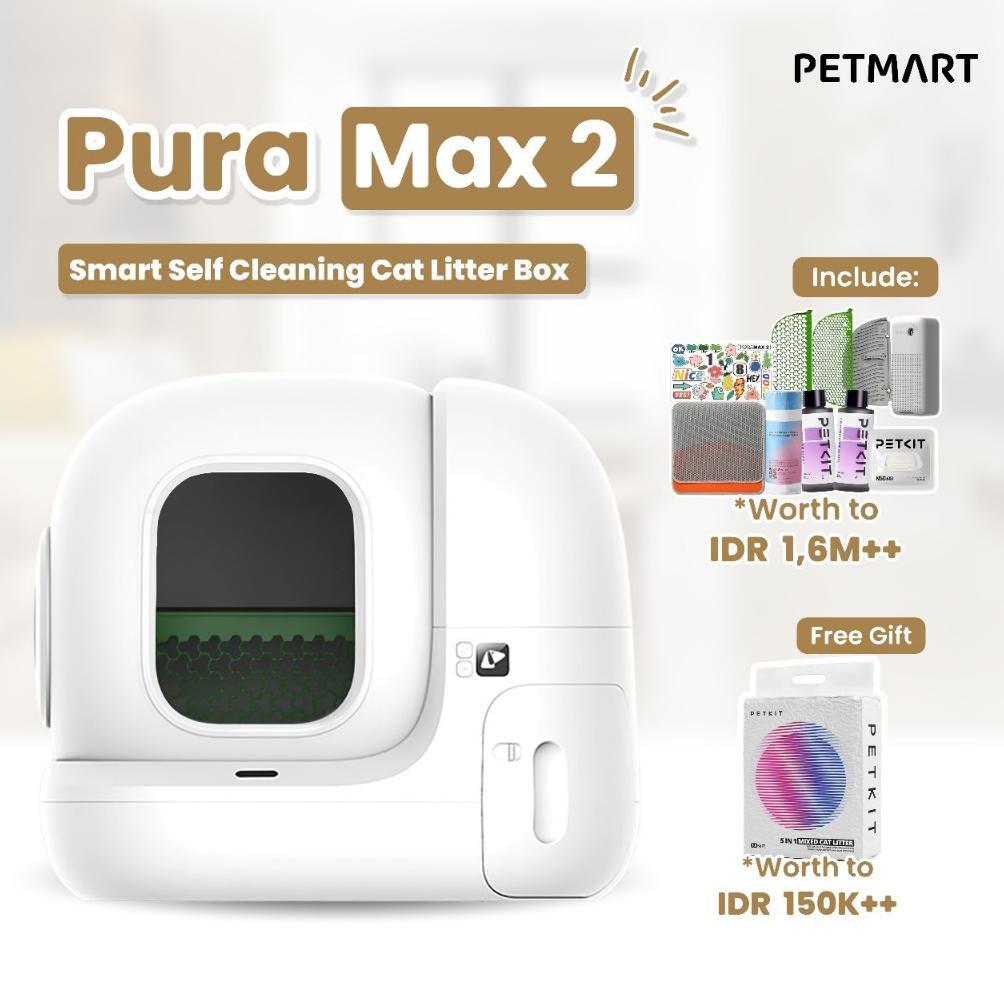 PETKIT Pura Max 2 Smart Self Cleaning Cat Litter Box