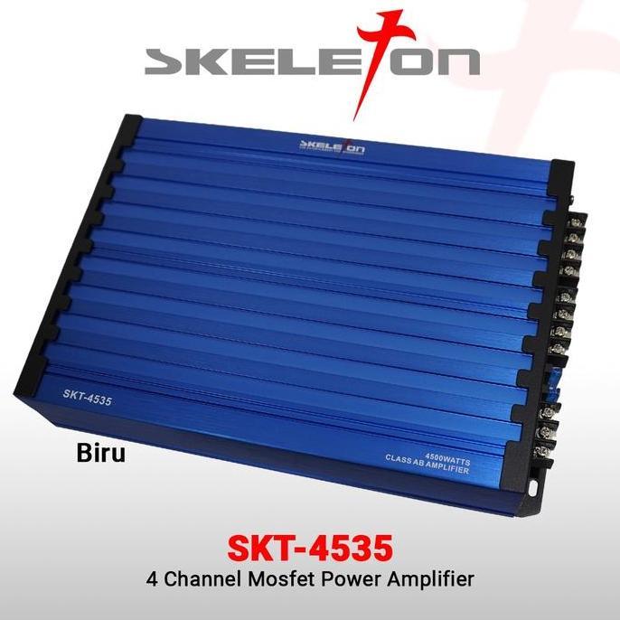 '' SKELETON POWER AMPLIFIER 4 CHANNEL SKT-4535 *