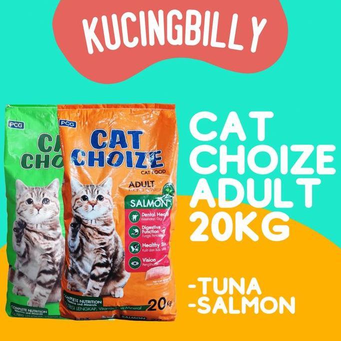 Grosir Cat Choize Tuna 20Kg Dry Food
