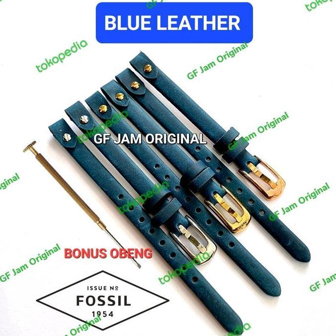 TALI JAM TANGAN MINI GEORGIA 7MM 7 MM LEATHER STRAP KULIT ASLI TEBAL