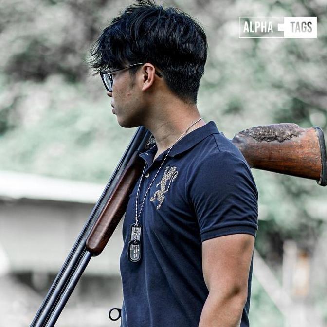 Promo Dogtag / Dogtags Super Polished Usa Made Mirror March Mengkilap 100% Custom Kalung Tentara