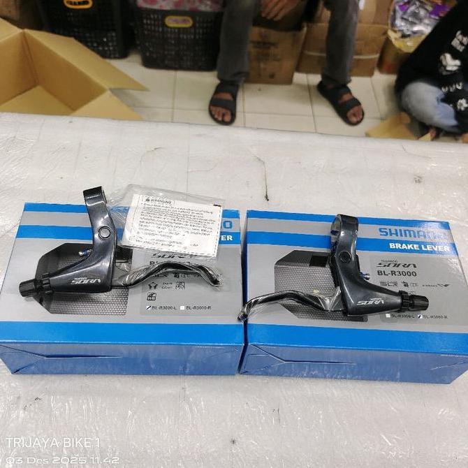 Brake Lever Shimano Sora R3000 Handle Rem Mekanik Flat Bar Shimano Original