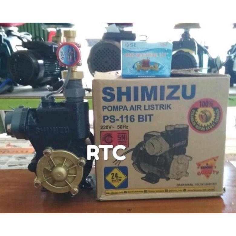 Pompa pendorong shimizu pendorong air toren otomatis flow switch booster pump shimizu
