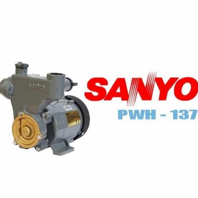 Pompa Sanyo PWH 137C hisap - dorong non otomatis