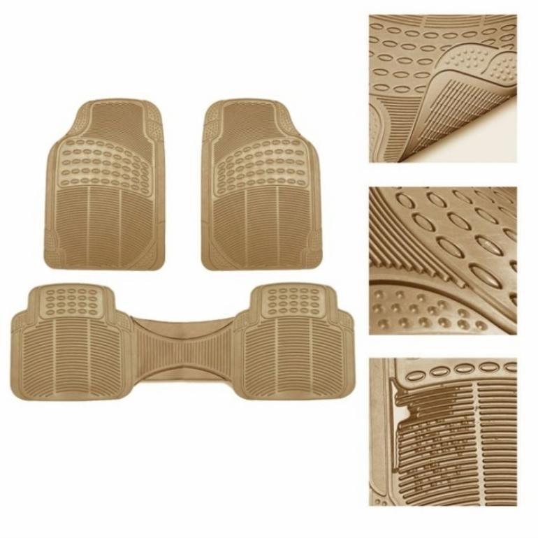 karpet karet Mobil Toyota Avanza 2022 abu, hitam, cream