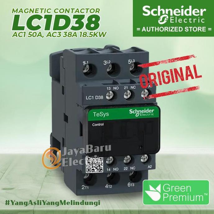 Schneider Kontaktor Contactor Lc1D38 24V 42V 48V 110V 220V 380V Lc1D38B7 Lc1D38D7 Lc1D38E7 Lc1D38F7 