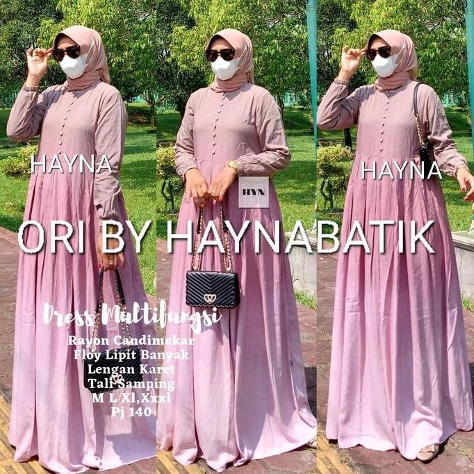 Regreg- Gamis Gradasi Terbaru Rayon Candimekar Gamis Pelangi Gamis Syari Polos Cantik Dress Muslim P