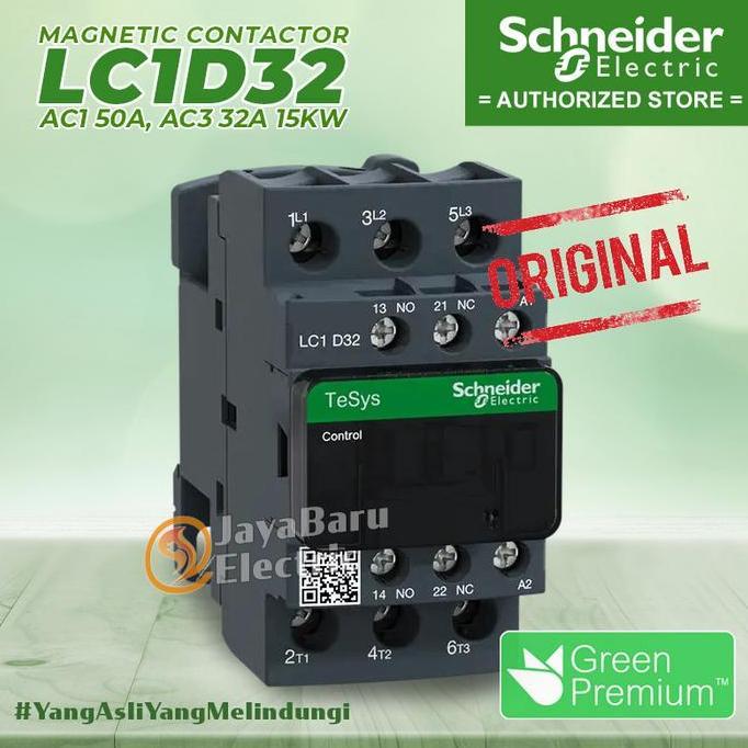 Schneider Kontaktor Contactor Lc1D32 24V 42V 48V 110V 220V 380V Lc1D32B7 Lc1D32D7 Lc1D32E7 Lc1D32F7 