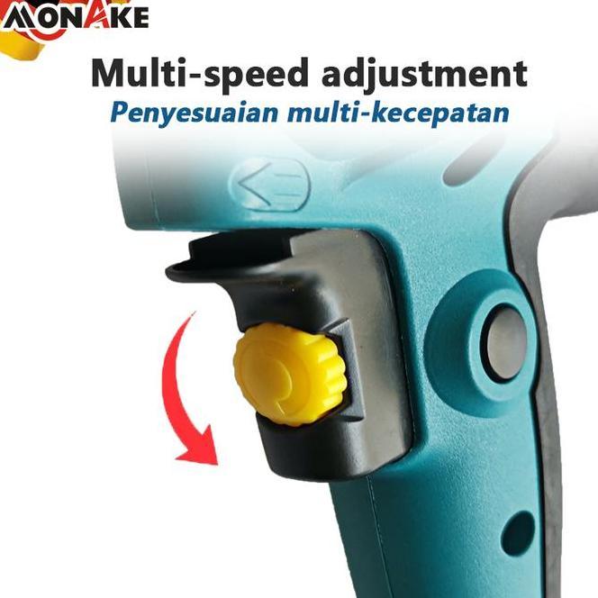 Monake Mesin Poles Mobil Polisher 5 Inch Alat Poles Cat Mobil Full Set Car Alat Disc Disk Kaca Motor