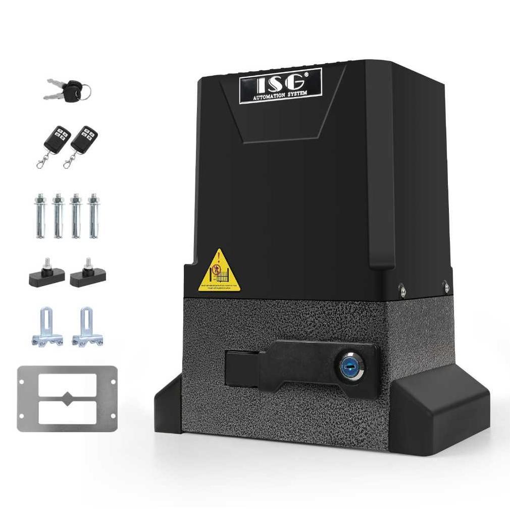 ISG 1000kg Automatic Sliding Gate Mesin Pagar Otomatis Remot