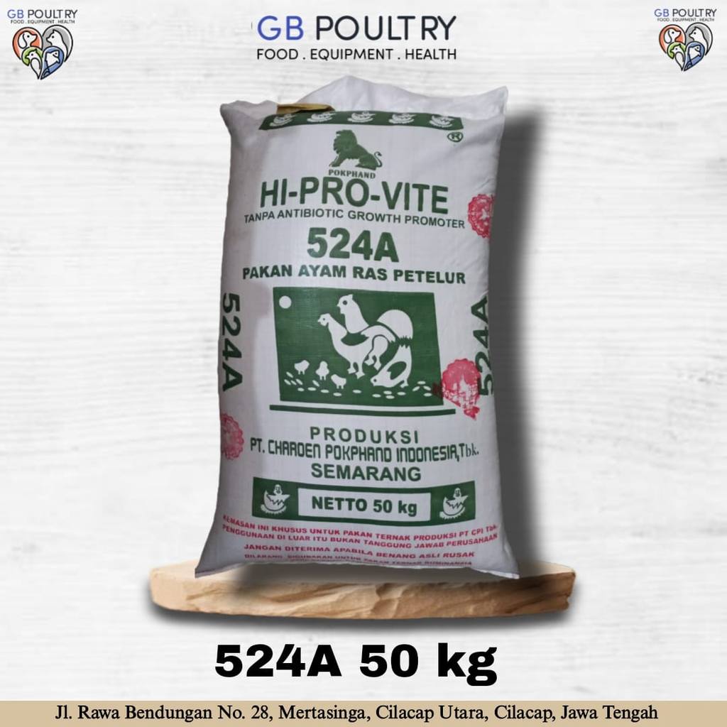 HI-PRO-VITE 524A Pakan Ayam Petelur 1 kg 5 kg