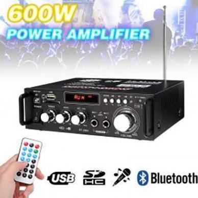Bluetooth Equalizer Amplifier Karaoke FM Radio 600W TERBAIK