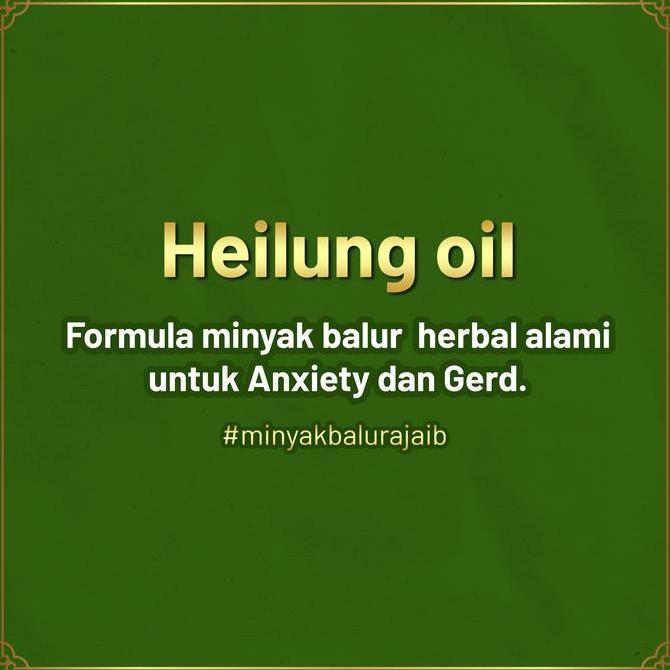 Fitfix- Heilung Oil Kemasan Roll On 10 Ml - Minyak Balur