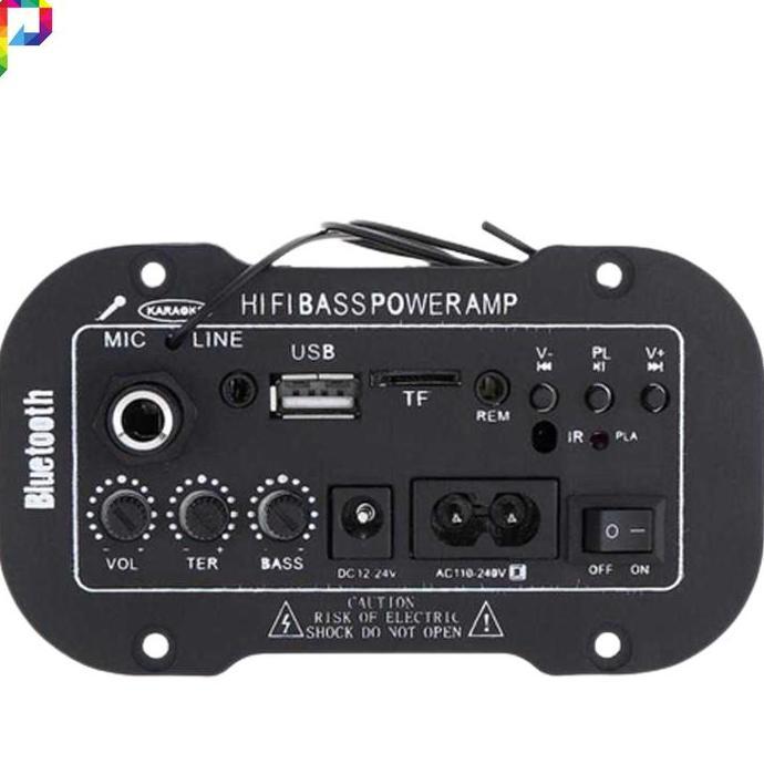 Car Blutut Blutooth Bluetooth Amplifier Ampli Board 25W AC/DC DISKON