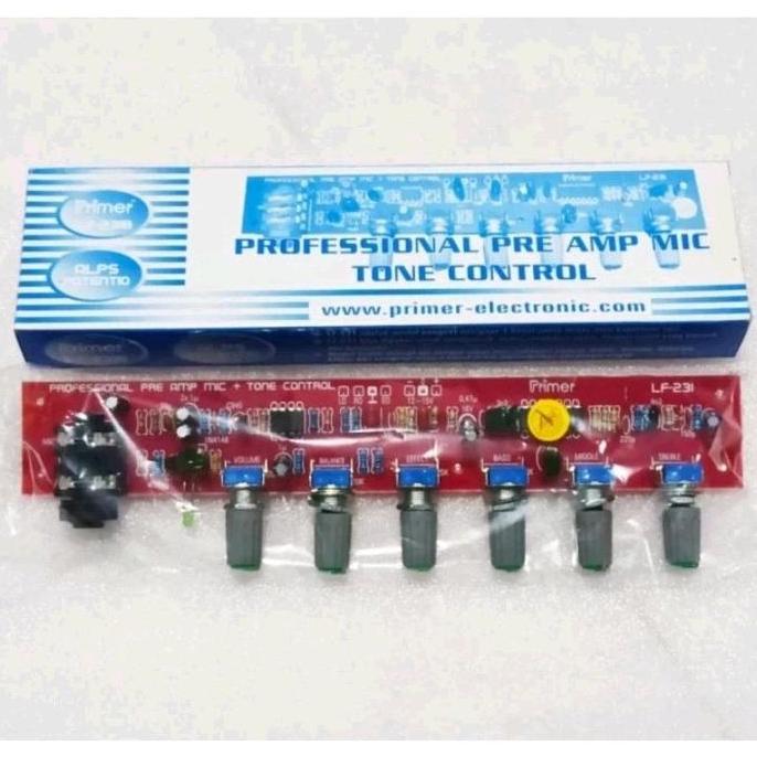 Professional Pre Amp Mic Tone Control Primer LF-231B BEST QUALITY