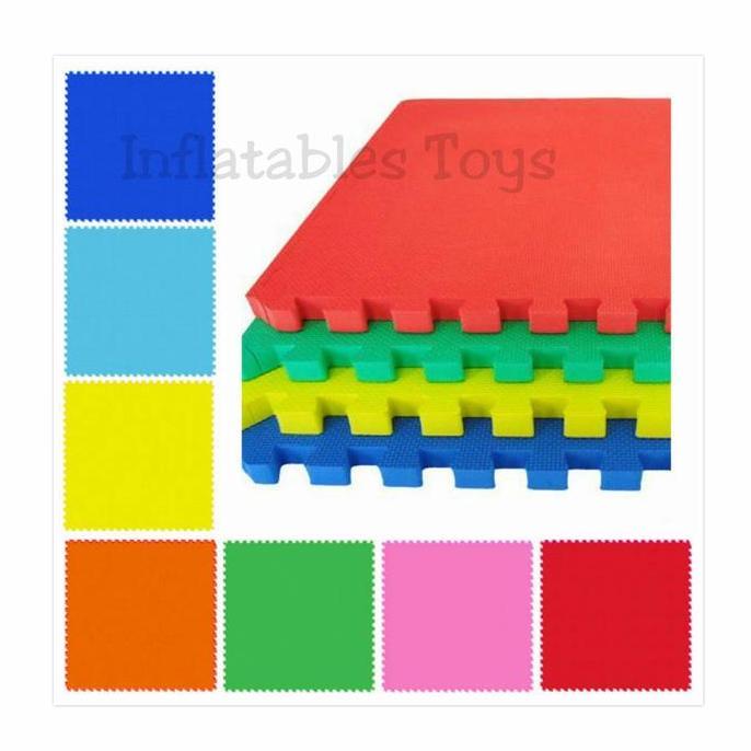 Karpet Puzzle Lantai Evamats 30X30 Polos Kode 82