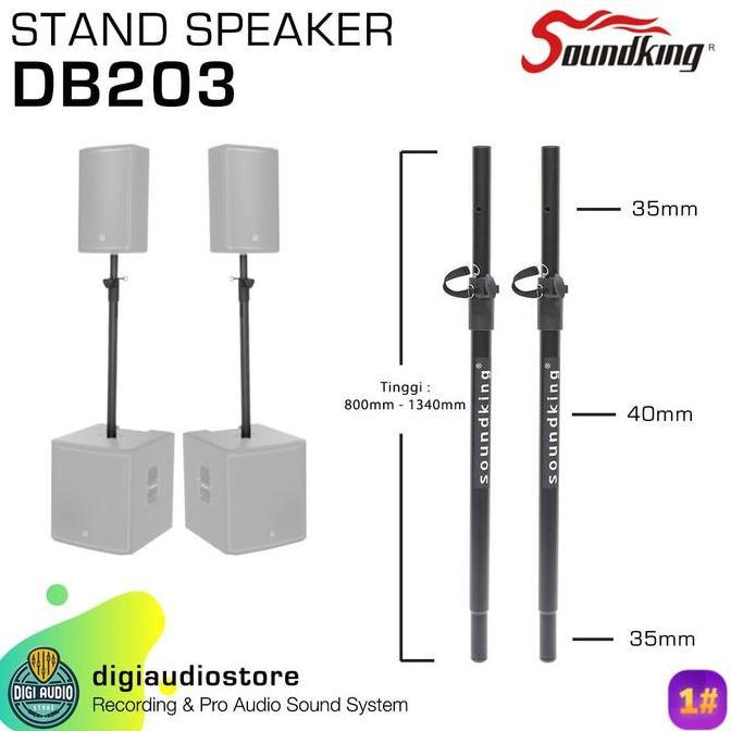 Jdg- Tiang Speaker - Stand Speaker Subwoofer Ke Speaker Satelit Sounking
