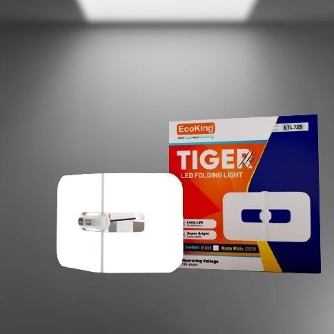 Lampu LED FOLDING LIGHT TIGER 25w / 40w / 50 Watt ECOKING TIGER