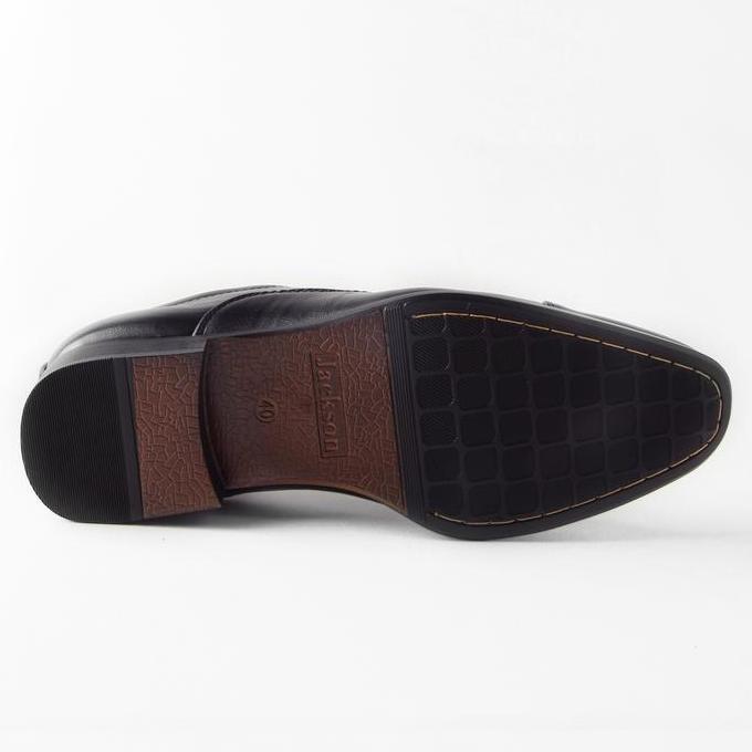 Jackson Lawu 2JK Black - Sepatu Formal