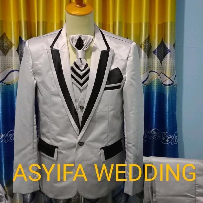 Promo jas pengantin pria / jas dasi modern 1 set