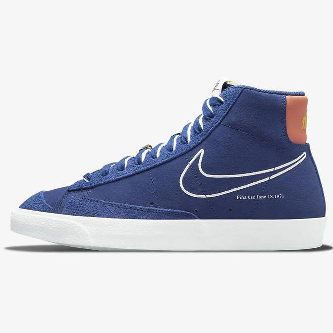 NIKE BLAZER MID '77 FIRST USE DEEP ROYAL BLUE WHITE ORINAL