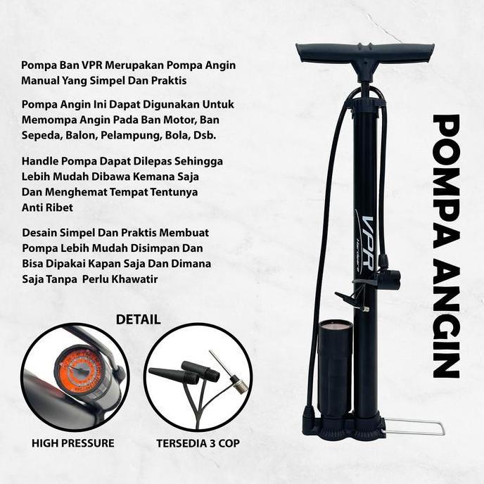 Xytic- Cod  Pompa Sepeda  Motor Mobil Dan Pompa Yg Lainnya Pompaangin Vpr Standart