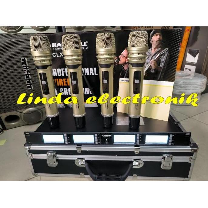 Mic Wireless Hardwell CLX 9004 U 4 Original hardwell CLX9004 u BLACK