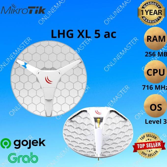 Necting- Mikrotik Embedded Wireless Rblhgg-5Acd-Xl - Lhg Xl 5 Ac
