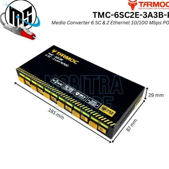 DF225 - Media Converter 6 FO 2 LAN | 6FO 2LAN | 6 Port FO 2 Port LAN
