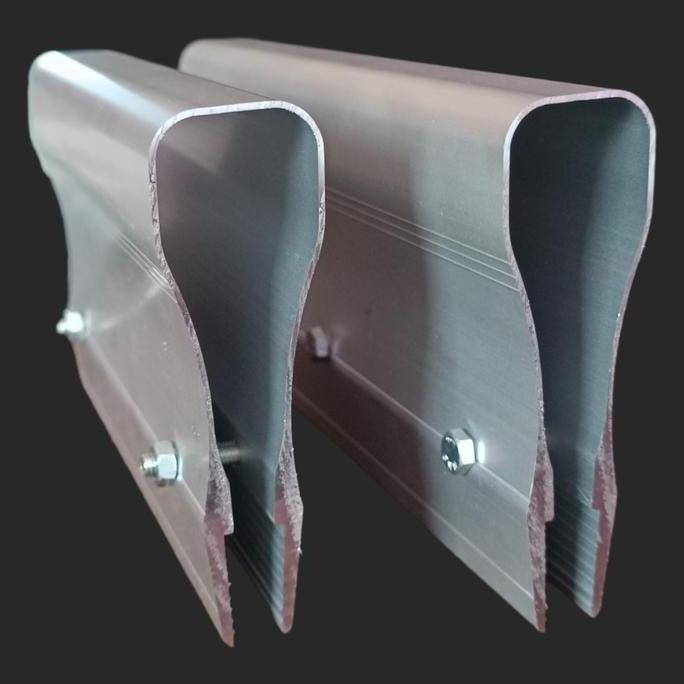 gagang rakel alumunium 30cm