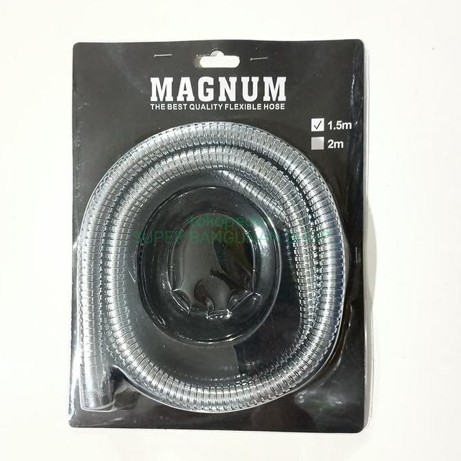 FLEXIBLE HOSE SHOWER STAINLESS  1,5MTR DIAMETER 17MM