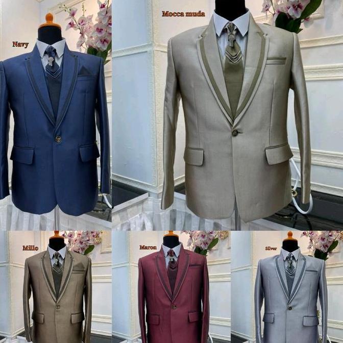 Jas pengantin pria premium_jas pengantin formal premium woll