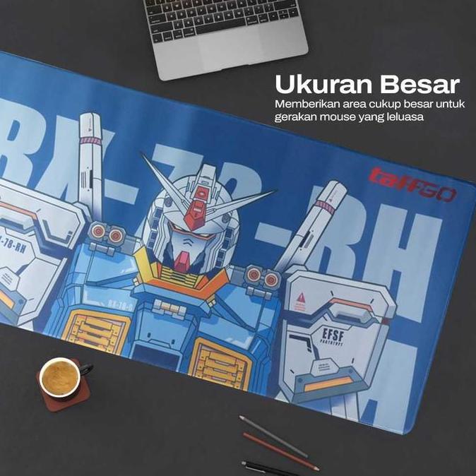 Xcinox- Mouse Pad 80 X 40 Mousepad Panjang Mousepad Gaming Gundam Mouse Pad 80 Cm Mouse Pad Lebar Mo