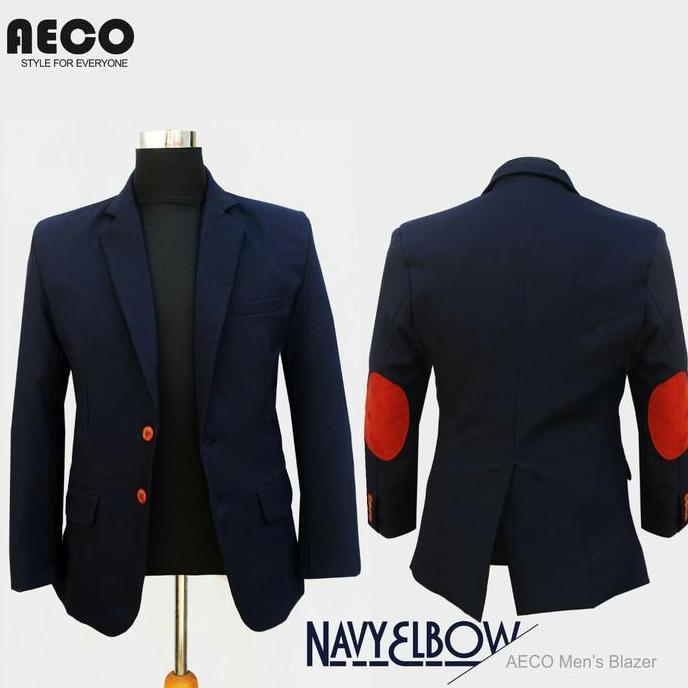 Jas Blazer Pria Elbow Orinal Premium Model Slimfit