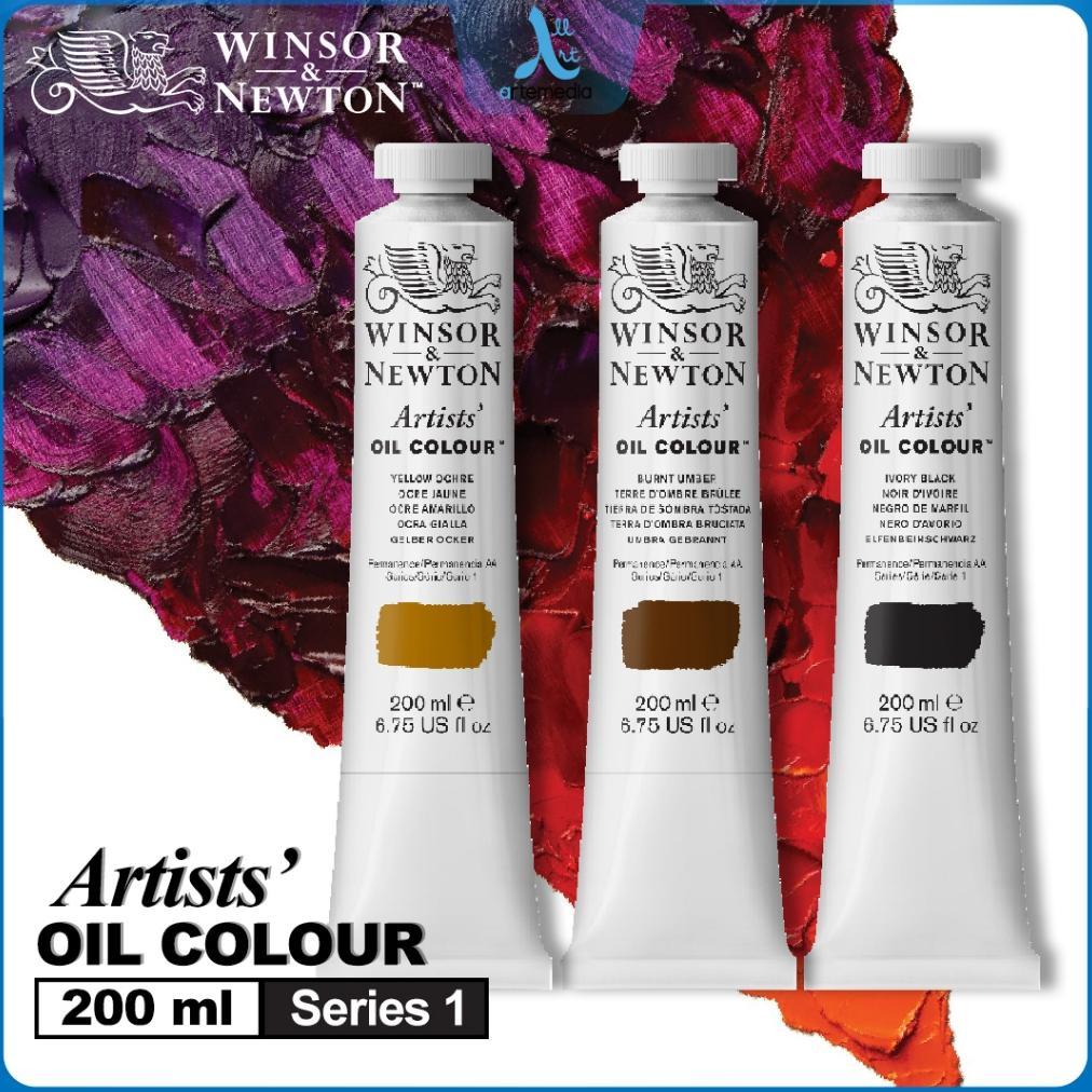 Winsor & Newton Artists Oil Colour 200ml Series 1 Cat Minyak Lukis Profesional