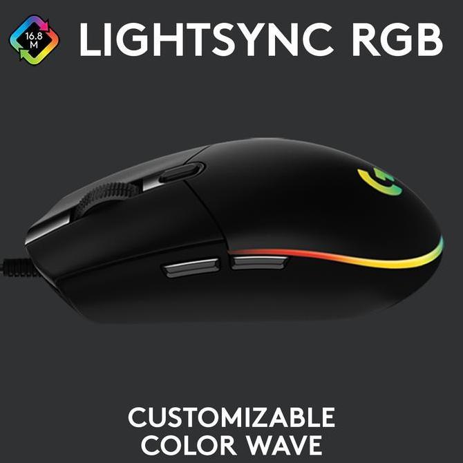 Xcinox- Logitech G203 Mouse Gaming Wired Rgb Lightsync