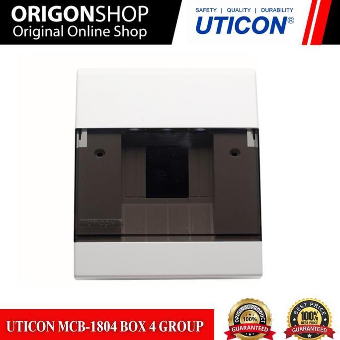 Diskon Uticon Mcb-1804 Box 4 Group / Panel Box Original