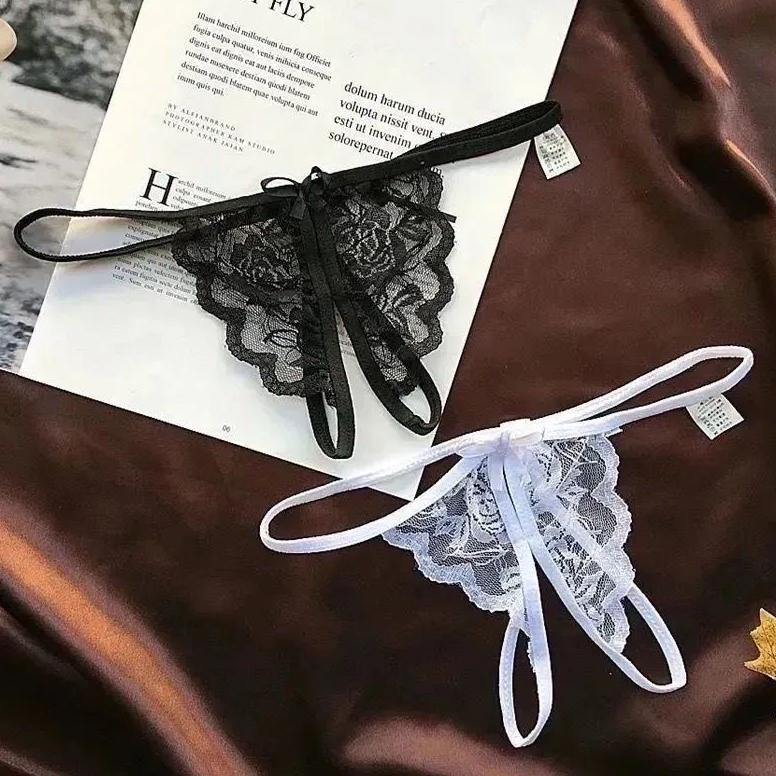 G String Mini Thong Open Crotch Celana Dalam Girl 052