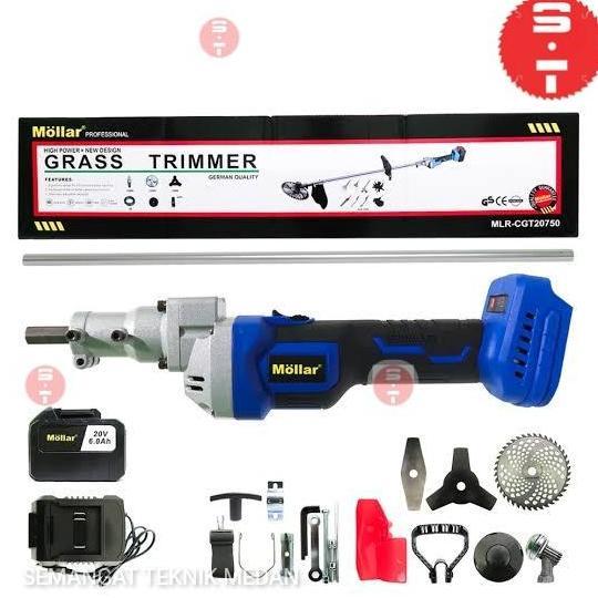 Terlaris Cgt20750 Cordless Potong Rumput Grass Cutter Trimmer Pisau 20V Mollar