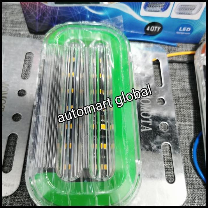 TERMURAH LAMPU LED MOBIL TRUK KEDIP BERJALAN RUNNING LED MOBIL 24 VOLT MOMOTA